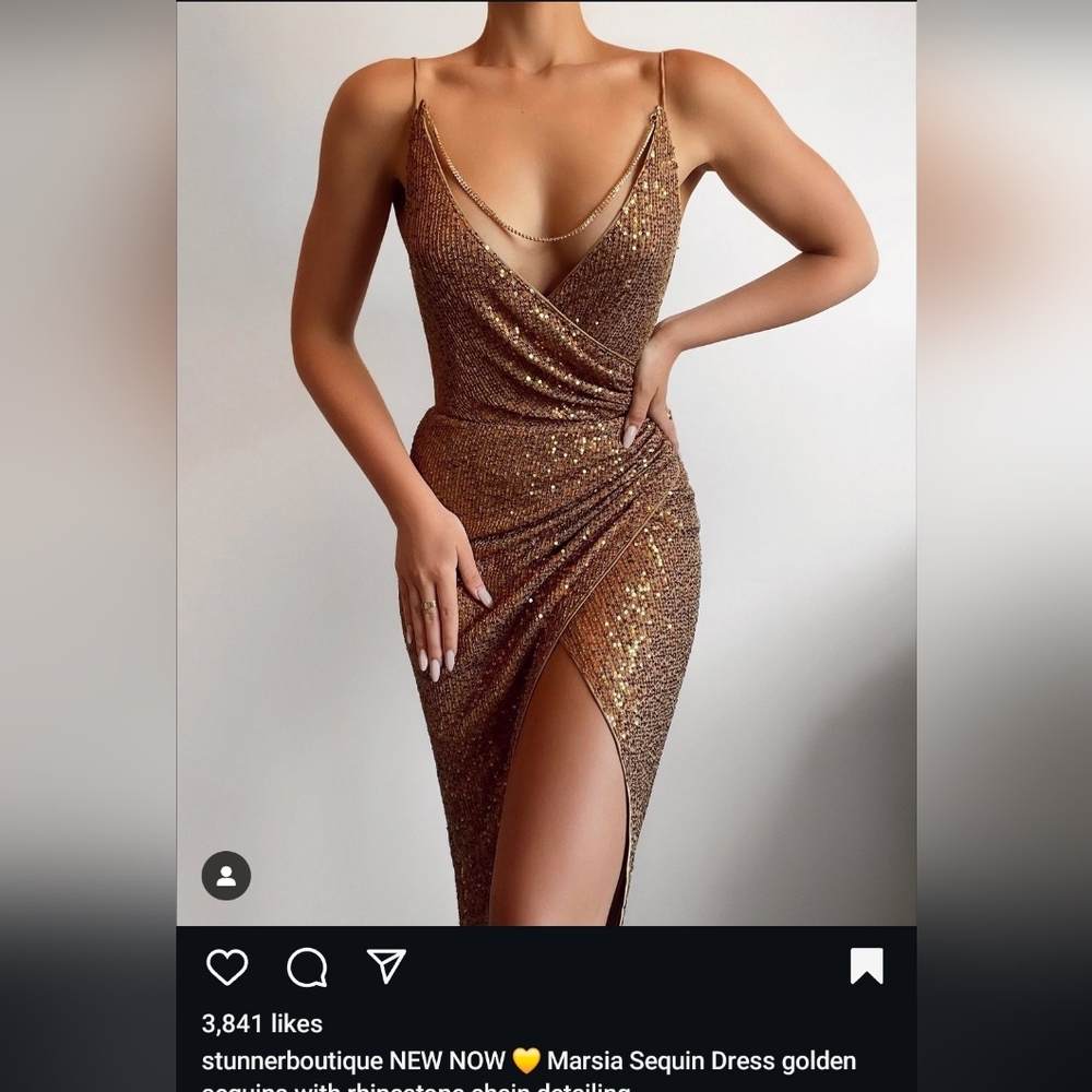 In search of! ISO Marsia Stunner Boutique Sequin Dress